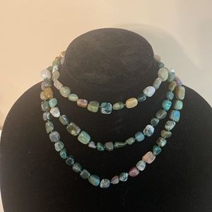 Genuine Jasper bead necklace